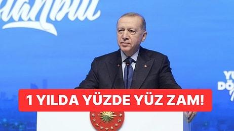 Erdoğan’dan Yeni Asgari Ücret Sonrası İlk Paylaşım: Bir Yılda Yüzde 100 Zam Gelmiş Oldu