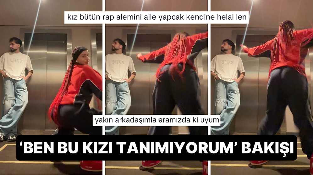 Duvara Yaslanan Sefo ve Önünde Yarınlar Yokmuşçasına Twerk Yapan Alizade'nin Uyumsuzluğu Olay Oldu!