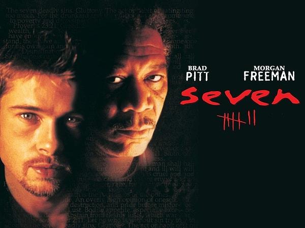 2. Eğer hayatım boyunca sadece bir tane gerilim filmi izleyebilseydim, bu seçimim "Se7en" (Yedi) olurdu. 1995 yapımı bu film, David Fincher tarafından yönetilmiş ve başrollerinde Brad Pitt, Morgan Freeman ve Kevin Spacey gibi yetenekli oyuncular yer almıştır.