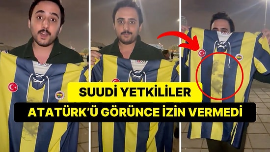 Suudi Arabistan Yetkilileri Formada "Atatürk" Var Diye Stadyumdan Atmış!