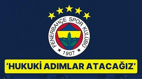 Fenerbahçe'den Çok Sert 'Süper Kupa' Açıklaması! 'Hukuki Adımlar Atacağız'