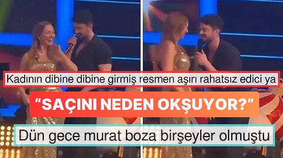 Murat Boz'un Meryem Uzerli'ye Gece Boyu Rahat Vermemesi Dikkatleri Çekti