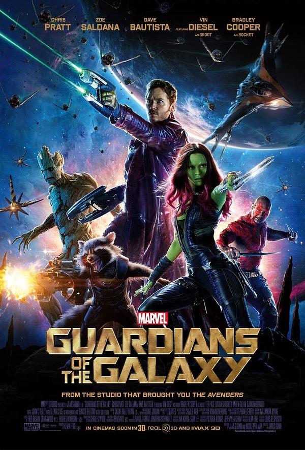 1. Guardians of the Galaxy filmi 2014 yılının en büyük filmiydi.