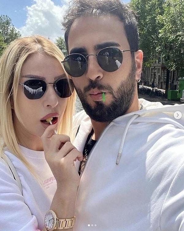 Sosyal medyayı da aktif olarak kullanan çift, nikahın ardından balayı için Paris'e giderek aşk dolu Instagram paylaşımlarıyla dikkat çekmişti.
