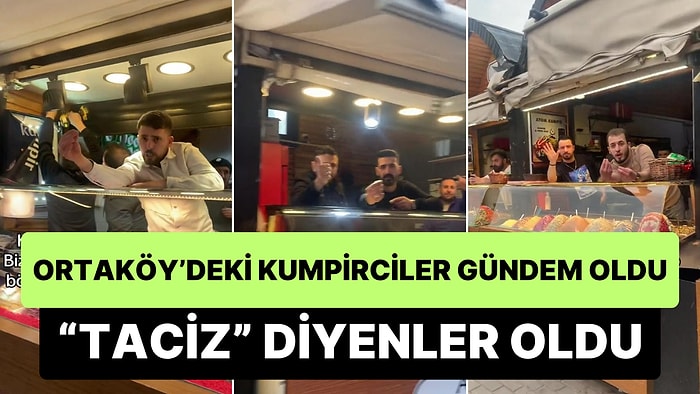 Ortaköy'deki Kumpircilerin Müşteri Çekmek İçin Girdikleri Çaba 'Taciz' İddiası ile Tepki Çekti