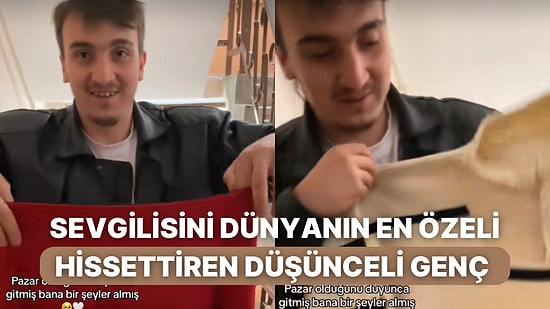 Pazar Olduğunu Duyunca Hemen Gidip Kız Arkadaşı İçin Alışveriş Yapan Adama Beğeni Yağdı