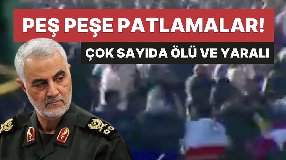 İran'da Peş Peşe Patlamalar: Çok Sayıda Ölü ve Yaralı Var!