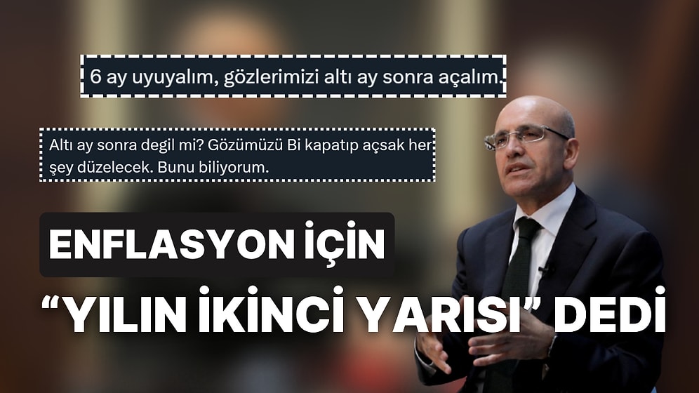 Mehmet Şimşek'in Enflasyon Düşecek Dediği Tarih Nureddin Nebati'yi Hatırlattı: "6 Ay Uyuyup, Uyanın"