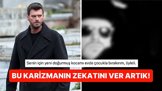 Siyahlar İçinde Bile Karizmasından Ödün Vermeyen Kıvanç Tatlıtuğ'un Son Pozu Yine Yürekleri Hoplattı