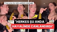 Danla Bilic ve Ala Tokel'in TikTok'ta Viral Olan Dev Turşuyu Denerken Yaptıkları Bel Altı Şakaları Olay Oldu