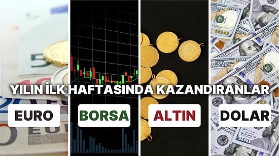 Borsa, Altın, Dolar, Bitcoin: 2024'ün İlk Haftasını En Kazançlı Kapatan Yatırım Belli Oldu!