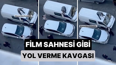 İstanbul'da Çekiç ve Baltaların Havada Uçuştuğu Yol Verme Kavgasında Film Sahnelerini Aratmayan Anlar Yaşandı