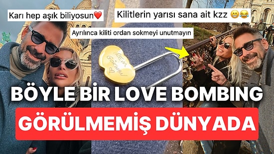 İrem Derici'nin Sevgilisi Gökhan Fırat'la Paris'te Aşklarını Göstermek İçin Kilit Astığı Duygu Yüklü Anlar