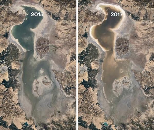 Ancak 2019'da bu durum değişti ve göl yeniden suyla dolmaya başladı.