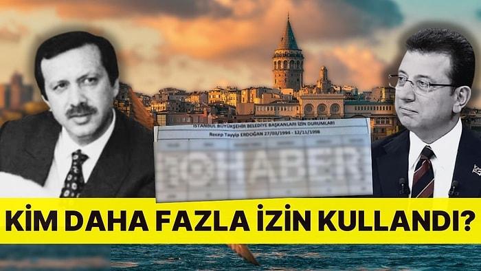 'Yarı Zamanlı Başkan' Çıkışı Sonrası Erdoğan ve İmamoğlu'nun İzin Süreleri Kıyaslandı: Kim Fazla İzin Yaptı?