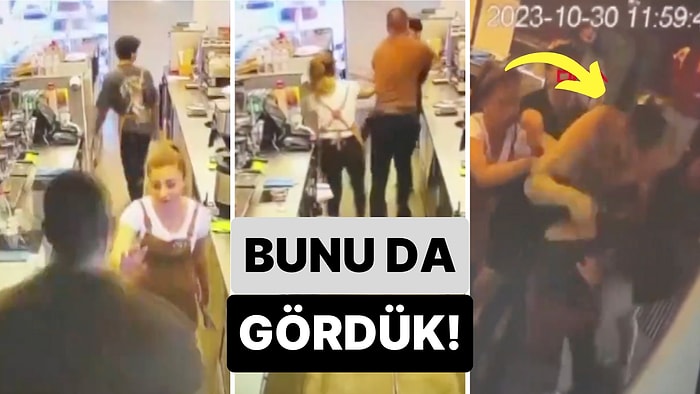 Bunu da Gördük! Bir Şahıs Sevgilisinin Kahve Bardağına Gülücük Çizen Baristaya Saldırdı