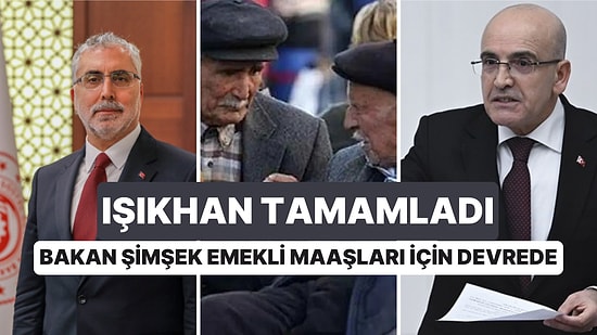 Emekliye Ek Zam İçin ABD'ye Gitmedi: Bakan Şimşek Emekli Maaşları İçin Devrede! En Düşük Maaş İçin Kulisler!