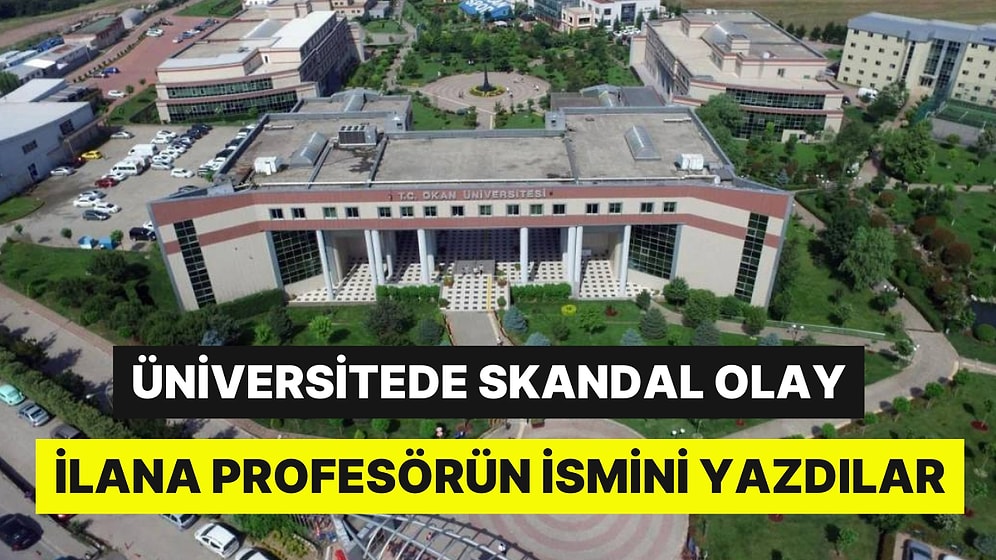 Bir 'Adrese Teslim' İlan Skandalı Daha: İlana Profesörün İsmini Yazdılar
