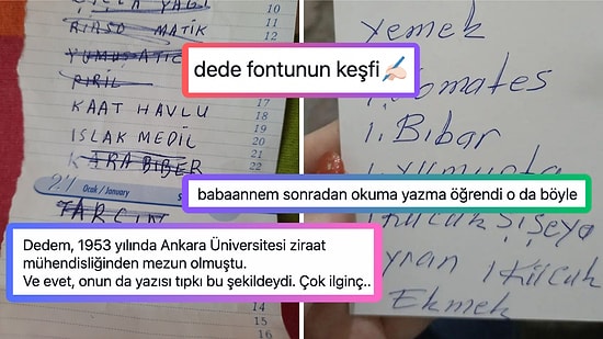 Bir Süper Güç Gibi Sadece Yaşlıların Kullanabildiği "Dede Fontu" Size de Epey Tanıdık Gelecek