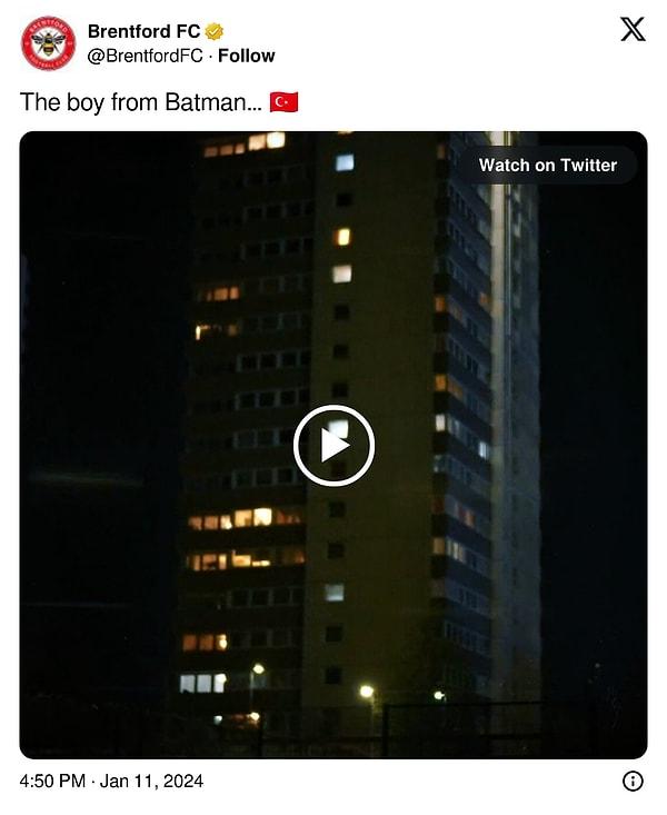 Yunus Emre Konak'ın transferi BATMAN videosu ile duyuruldu.