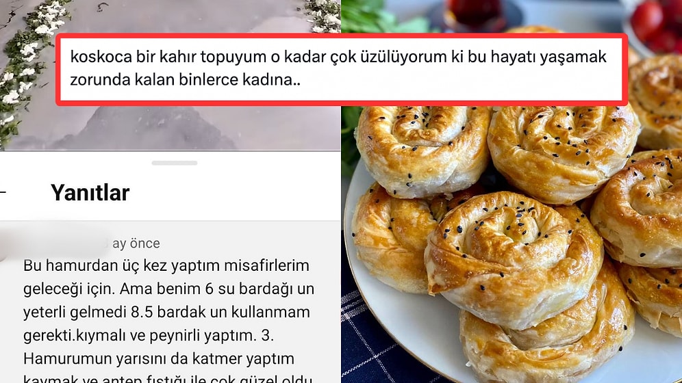 Bir Kadının Börek Tarifi Videosuna Yaptığı Yorum Hepimizin İçini Paramparça Etti!