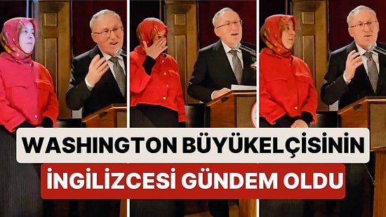Türkiye'nin Washington Büyükelçisi Murat Mercan'ın İngilizce Konuştuğu Anlar Sosyal Medyada Gündem Oldu