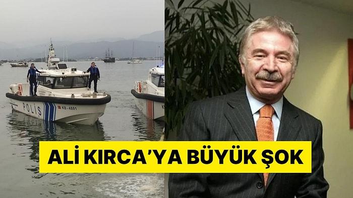 Ali Kırca'nın Teknesi Batmaktan Son Anda Kurtarıldı