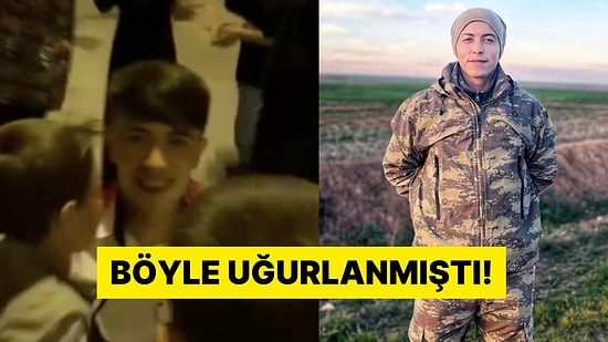Böyle Uğurlanmıştı: Şehidin Asker Eğlencesi Görüntüleri Yürekleri Sızlattı!