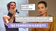 Rüzgar Yüzünden Sahneye Çıkmayan Melike Şahin Gelen Linçleri Kadın Olmasına Bağlayınca Yeni Linç Kilidini Açtı