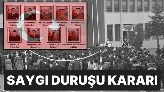 Yusuf Tekin Açıkladı: Pazartesi Günü Tüm Okullarda Şehitler İçin 1 Dakikalık Saygı Duruşu Düzenlenecek