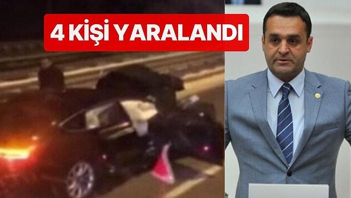 CHP'li Milletvekili Trafik Kazası Geçirdi