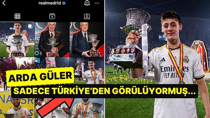 Real Madrid'in Instagram'da Arda Güler Paylaşımları İçin Yaptığı "Mini Çakallık" Sosyal Medyanın Dilinde