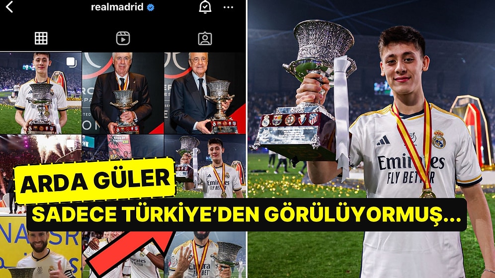 Real Madrid'in Instagram'da Arda Güler Paylaşımları İçin Yaptığı "Mini Çakallık" Sosyal Medyanın Dilinde