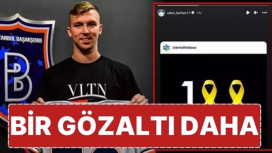 Başakşehir’in İsrailli Futbolcusu Eden Karzev Gözaltına Alındı: İfadesinden Sonra Serbest Bırakıldı