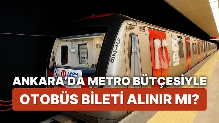 Ankara'da Metroya Ayrılan Yatırım Bütçesi Bozdur Bozdur Harca Dedirtti!