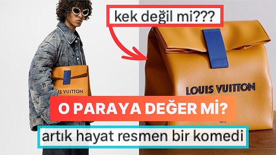 Louis Vuitton Markasının 90 Bin Dolarlık Sandviç Çantası 'Para Sen Nelere Kadirsin!' Dedirtti!