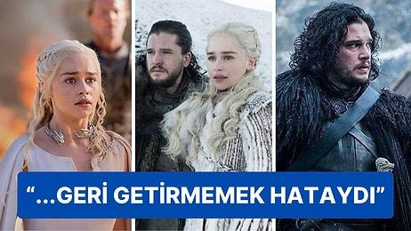 Televizyon Efsanesi 'Game Of Thrones'un Dizi Sorumlusu 'Keşke Farklı Yapsaydık' Dedikleri Bir Şey İtiraf Etti!