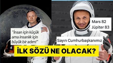 Uzaya Çıkacak İlk Türk Astronot Alper Gezeravcı'nın İlk Sözü Ne Olacak Sorusuna Gelen İlginç Tahminler