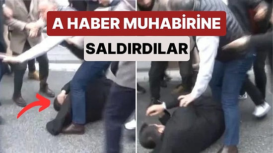 Büyükçekmece Belediyesi'ne Yönelik Rüşvet Operasyonu Sırasında Belediyenin Önünde A Haber Muhabirine Saldırı