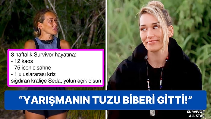 Survivor All Star'ın En Eğlenceli Yarışmacısı Seda'nın Elenmesine Yorum Yağdı!