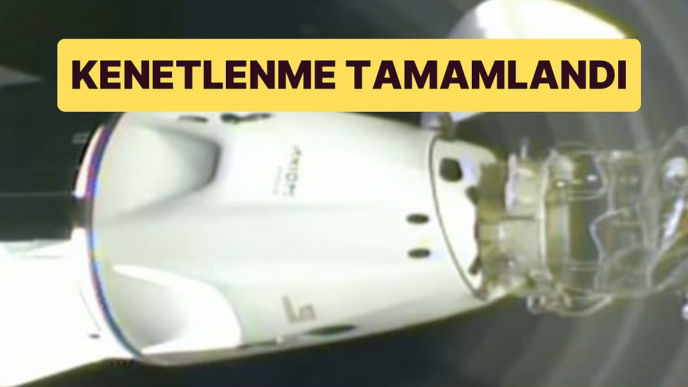 Alper Gezeravcı Uluslararası Uzay İstasyonuna Kenetlendi: Yolculuk Bitti