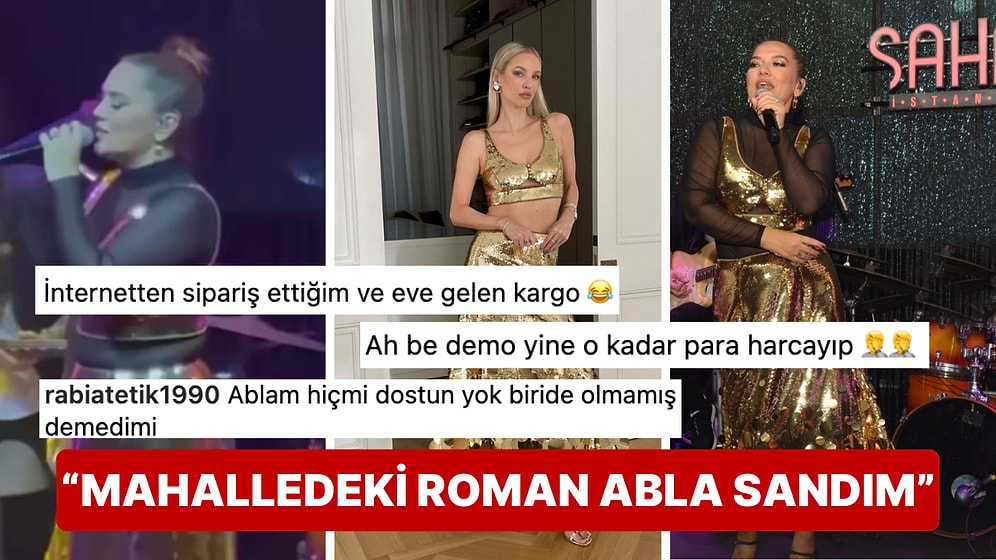 Demet Akalın, Fenomen Leonie Hanne'ın Önceden Giydiği Kıyafeti Kendince Yorumlayınca Fena Dillere Düştü!