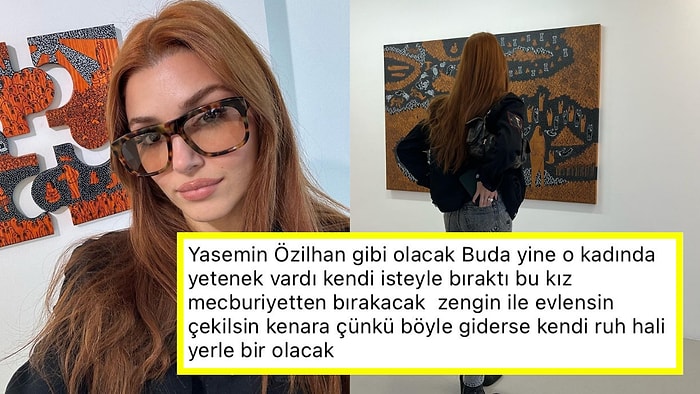 Sabancı Kuralları Gereği Oyunculuğu Bıraktığı İddia Edilen Hande Erçel'in Yeni 'Sanat' İmajı Olay Oldu!