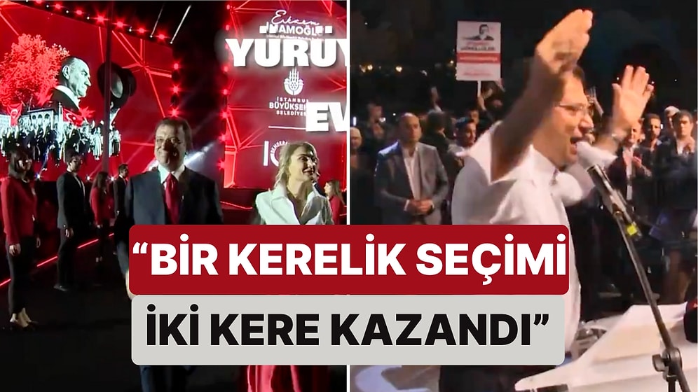 İstanbul Büyükşehir Belediye Başkanı Ekrem İmamoğlu'nun Yeni Seçim Şarkısı Yayınlandı