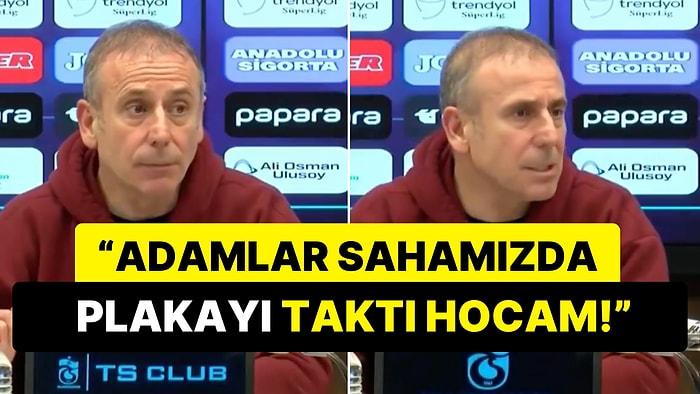 Galatasaray'a 5-1 Yenildikler Maçın Ardından Abdullah Avcı'ya "Plaka" Göndermesi Yapan Trabzonlu Gazeteci