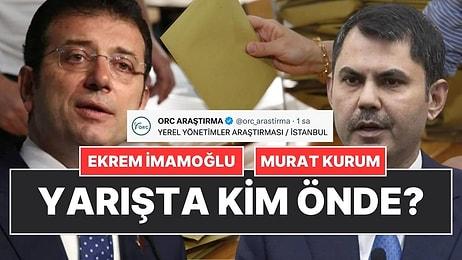 ORC Araştırma İstanbul Anketini Açıkladı: Ekrem İmamoğlu mu Murat Kurum mu?