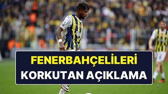 Sağlık Ekibi Duyurdu: Fenerbahçe'ye Fred'den Kötü Haber