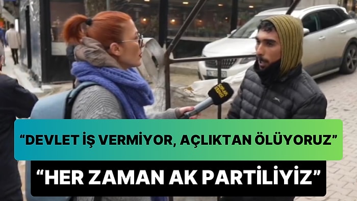 'Devlet Bize İş Vermiyor, Açlıktan Ölüyoruz' Diyen Kağıt Toplayıcısı: 'Her Zaman AK Partiliyiz'