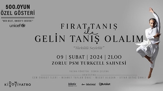 500’üncü Oyunun Tüm Geliri Unicef’e: "Gelin Şimdi Yaralarımızı Sarmak İçin Tanış Olalım"