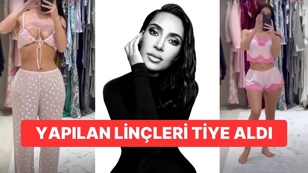 Kim Kardashian'ın Sansasyon Yaratan Paylaşımları Bitmiyor: Eleştirileri Umursamadan Yeni Koleksiyonunu Tanıttı